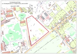 Ситуационный план земельного участка в Исетском Кадастровые услуги в Исетском